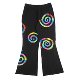 Womens Trousers Black Regular Flared W28 L28