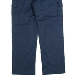 HAUG Cargo Mens Trousers Blue Regular Straight W32 L30
