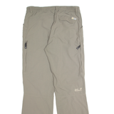 JACK WOLFSKIN Outdoor Womens Trousers Grey Regular Straight W30 L32