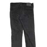 LEVI'S 511 BIG E Jeans Mens Black Slim Straight W32 L34