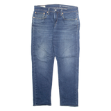 LEVI'S 502 Jeans BIG E Mens Blue Regular Tapered Stone Wash W30 L28