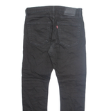 LEVI'S 512 BIG E Jeans Mens Black Slim Tapered W30 L28