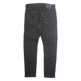 LEVI'S 512 BIG E Jeans Mens Black Slim Tapered W30 L28