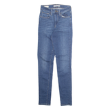 LEVI'S 721 High Rise Girls Jeans Blue Slim Straight W25 L30