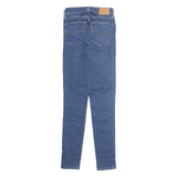 LEVI'S 721 High Rise Girls Jeans Blue Slim Straight W25 L30