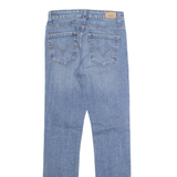 LEVI'S Mid Rise Womens Jeans Blue Regular Tapered Stone Wash W26 L30
