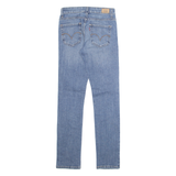 LEVI'S Mid Rise Womens Jeans Blue Regular Tapered Stone Wash W26 L30