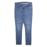 LEVI'S Womens Jeans Blue Regular Tapered Stone Wash W33 L32