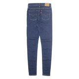 LEVI'S 720 High Rise BIG E Womens Jeans Blue Slim Skinny W27 L32