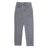 LEVI'S 818 Orange Tab Womens Jeans Grey Regular Tapered 90s W24 L29