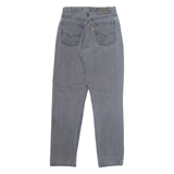 LEVI'S 818 Orange Tab Womens Jeans Grey Regular Tapered 90s W24 L29