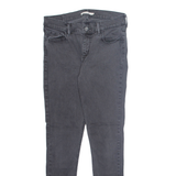 LEVI'S 710 Womens Jeans Grey Slim Skinny W28 L30