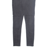 LEVI'S 710 Womens Jeans Grey Slim Skinny W28 L30