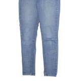 LEVI'S 721 High Rise Womens Jeans Blue Slim Skinny Stone Wash W26 L30