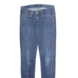 LEVI'S Too Superlow Womens Jeans Blue Regular Skinny Stone Wash W28 L32