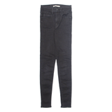 LEVI'S Mile High Womens Jeans Black Slim Skinny W25 L30