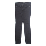 LEVI'S Womens Jeans Black Regular Skinny W30 L32