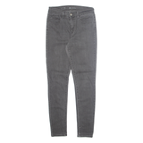 LEVI'S High Rise Womens Jeans Grey Regular Skinny W28 L32