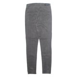 LEVI'S High Rise Womens Jeans Grey Regular Skinny W28 L32