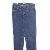 LEVI'S 721 High Rise BIG E Womens Jeans Blue Regular Skinny W28 L30