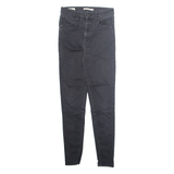 LEVI'S Mile High BIG E Womens Jeans Grey Slim Skinny W28 L30