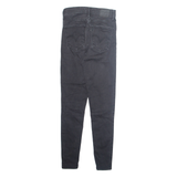 LEVI'S Mile High BIG E Womens Jeans Grey Slim Skinny W28 L30