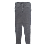 LEVI'S Womens Jeans Grey Regular Skinny W28 L29