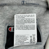 Champion Hoodie - Large Blue Cotton Blend