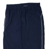 KAPPA Cropped Mens Sweatpants Blue Wide-Leg 2XL W36 L21