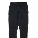 REEBOK Mens Track Pants Black Skinny M W24 L28