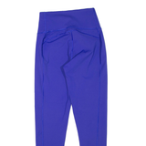 ADIDAS Womens Leggings Purple Skinny S W20 L24