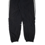 ADIDAS Mens Track Pants Black Tapered S W28 L30