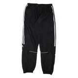 ADIDAS Mens Track Pants Black Tapered S W28 L30