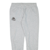 KAPPA Womens Joggers Grey Tapered L W30 L31