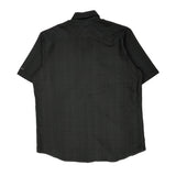 Atlanta Hard Rock Cafe Short Sleeve Shirt - 2XL Black Polyester