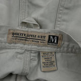 Unbranded Carpenter Shorts - 32W 10L Beige Cotton