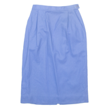 PENDLETON Womens Pencil Skirt Blue Midi Wool XXS