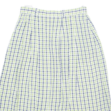 WALBUSCH Womens A-Line Skirt Green Midi Gingham UK 16
