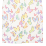 TULLO Womens Straight Skirt White Knee Length S