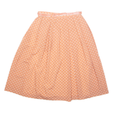 ALEXON SPORTSET Belted Womens A-Line Skirt Pink Midi M