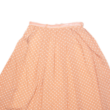 ALEXON SPORTSET Belted Womens A-Line Skirt Pink Midi M