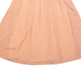 ALEXON SPORTSET Belted Womens A-Line Skirt Pink Midi M