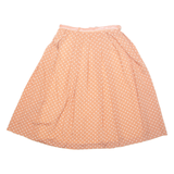 ALEXON SPORTSET Belted Womens A-Line Skirt Pink Midi M