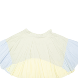 Womens Flare Skirt Blue Knee Length M