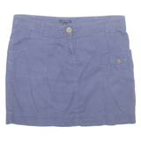TOMMY HILFIGER Womens Straight Skirt Blue Knee Length UK 12