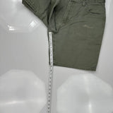 Carhartt Carpenter Shorts - 32W US 10 Green Cotton