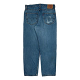 Levis 550 Jeans - 34W 31L Blue Cotton