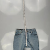 Made In USA 550 Levis Jeans - 29W US 6 Light Wash Cotton