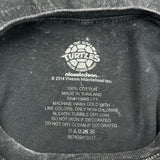 Teenage Mutant Ninja Turtles Nickelodeon Cartoon T-Shirt - Large Black Cotton