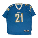 Chargers Reebok Nfl Jersey - 2XL Blue Polyester